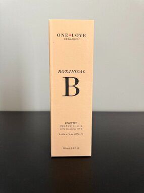 NWT One Love Organics Botanical B Enzyme Cleansing Oil